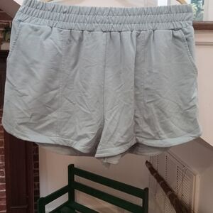 Women's Athletic Light Gray Shorts